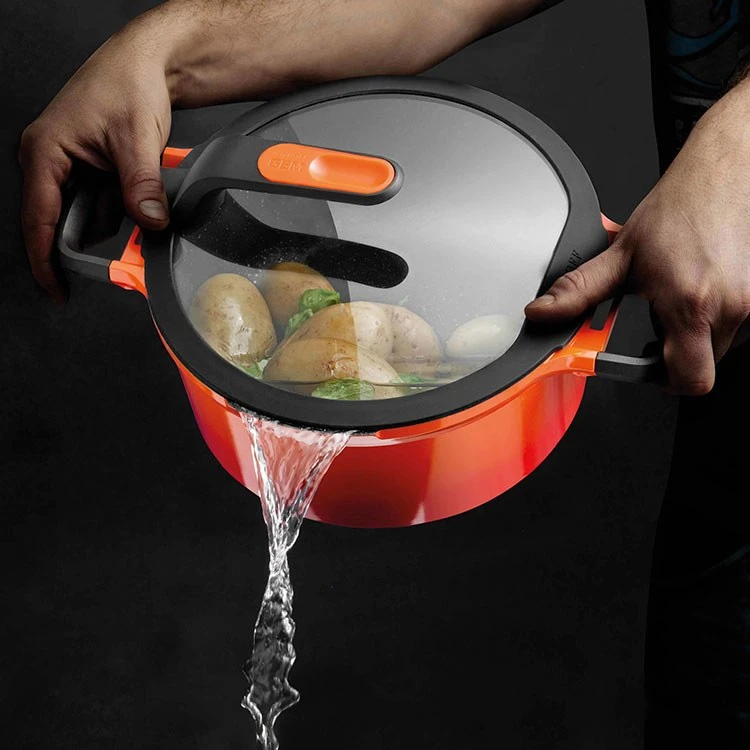 BergHOFF Gem Cast Alum Non-Stick 8" Covered Casserole Dish 8 BergHOFF Gem Cast Alum Non-Stick 8" Covered Casserole Dish - Image 6