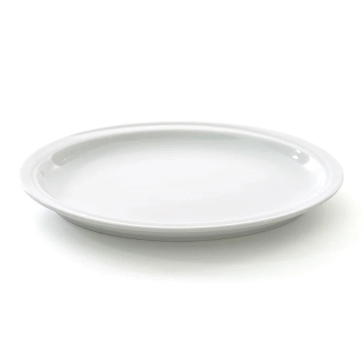 BergHOFF Essentials Hotel 9.5" Porcelain Oval Platter Essentials 4 BergHOFF Essentials Hotel 9.5" Porcelain Oval Platter Essentials - Image 2