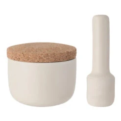 BergHOFF Leo 4.25" Stoneware Covered Mortar And Pestle Set