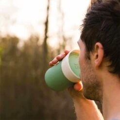 BergHOFF Leo 11.16 Oz Porcelain Travel Mug -BergHOFF Shop 763538 3