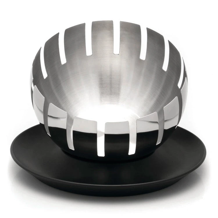 BergHOFF Zeno 18/10 Stainless Steel Fruit Bowls Two-Piece Set 4 BergHOFF Zeno 18/10 Stainless Steel Fruit Bowls Two-Piece Set - Image 2