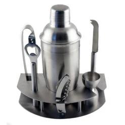 BergHOFF Studio 18/10 Stainless Steel Barware Seven-Piece Set