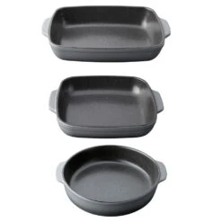 BergHOFF Gem Large Stoneware Bakeware Three-Piece Set