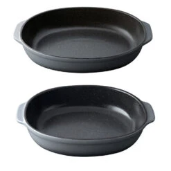 BergHOFF Gem Oval Stoneware Bakeware Two-Piece Set