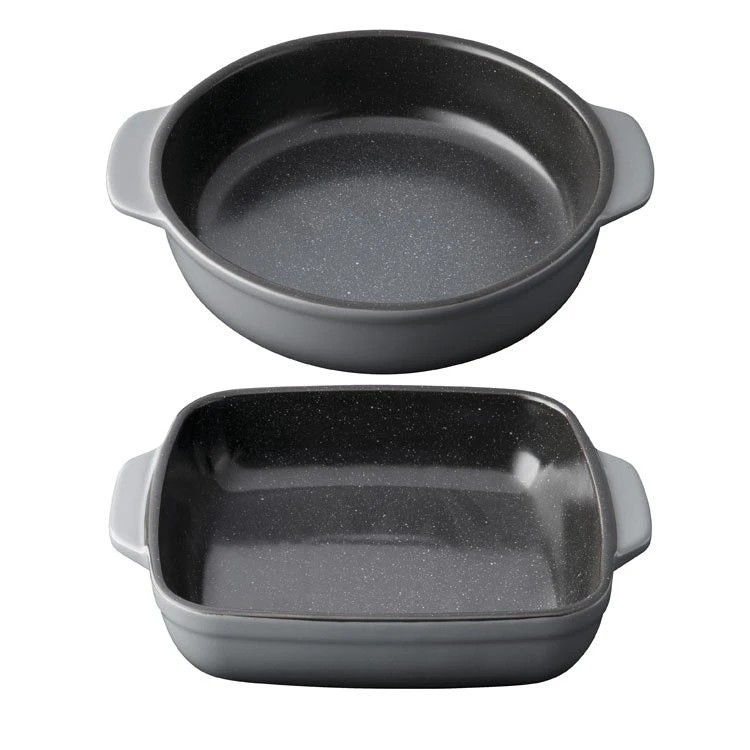 BergHOFF Gem Small Stoneware Bakeware Two-Piece Set 3 BergHOFF Gem Small Stoneware Bakeware Two-Piece Set