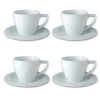 BergHOFF Essentials Hotel 12 Oz Porcelain Breakfast Cup And Saucers Set Of 4 -BergHOFF Shop 763775