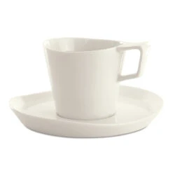 BergHOFF Eclipse Tea Cups And Saucers Set Of 2