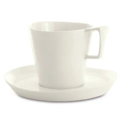 BergHOFF Eclipse Breakfast Cups And Saucers Set Of 2