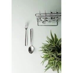 BergHOFF Alteo Essentials 8/10 Stainless Steel Flatware Set/Storage Rack 25-Piece Set -BergHOFF Shop 764097 2