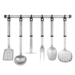 BergHOFF Essentials Stainless Steel Kitchen Tools Eight-Piece Set