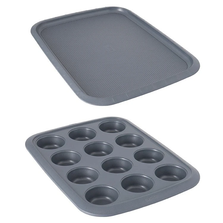 BergHOFF Gem Non-Stick Large Two-Piece Dessert Bakeware Set 3 BergHOFF Gem Non-Stick Large Two-Piece Dessert Bakeware Set