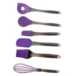 BergHOFF Geminis Purple Silicone Tools Six-Piece Set