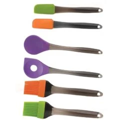 BergHOFF Geminis Multi-Colored Silicone Tools Six-Piece Set
