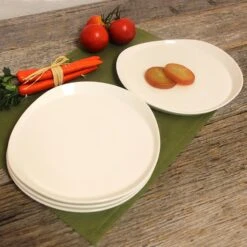 BergHOFF Eclipse 10" Porcelain Round Plates Set Of 4 8 BergHOFF Eclipse 10" Porcelain Round Plates Set Of 4 -BergHOFF Shop 764195 2