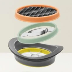 BergHOFF Leo 7" Stainless Steel All-in-One Slicer Four-Piece Set -BergHOFF Shop 764201 3