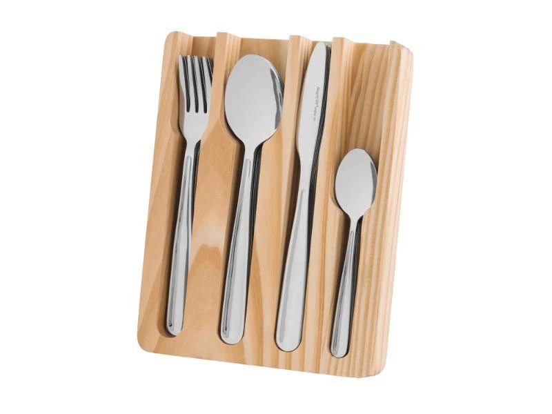 BergHOFF Essentials Sereno 25pc Stainless Steel Flatware Set 3 BergHOFF Essentials Sereno 25pc Stainless Steel Flatware Set