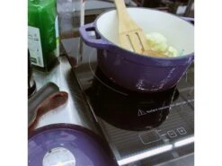 BergHOFF Neo Cast Iron 4Pc Cookware Set Purple, 3qt Covered Stockpot, 10" Fry Pan, 11" Grill Pan 7 BergHOFF Neo Cast Iron 4Pc Cookware Set Purple, 3qt Covered Stockpot, 10" Fry Pan, 11" Grill Pan -BergHOFF Shop BergHOFF 2211963 3