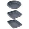 BergHOFF Gem 3Pc Cake Pan Set, Square, Rectangular And Round -BergHOFF Shop BergHOFF 2212687 1