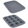 BergHOFF Gem 2Pc Dessert Set, Large Cookie Sheet And 12Pc Cupcake Pan -BergHOFF Shop BergHOFF 2212690 1