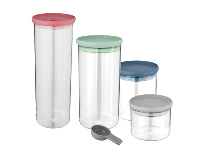 BergHOFF Leo 4pc Covered Container Set And Scoop 3 BergHOFF Leo 4pc Covered Container Set And Scoop
