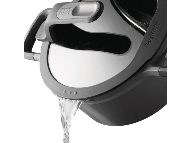 BergHOFF GEM 11" Stay-Cool Covered Sauté Pan 4.9 Qt, Grey 7 BergHOFF GEM 11" Stay-Cool Covered Sauté Pan 4.9 Qt, Grey - Image 5