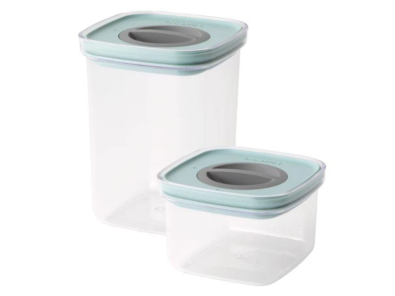 BergHOFF Leo 2pc Smart Seal Food Container Set, Green 3 BergHOFF Leo 2pc Smart Seal Food Container Set, Green