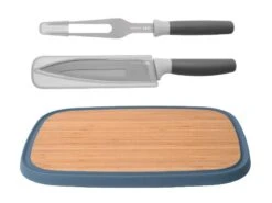 BergHOFF Leo 3pc Complete Carving Set With Cutting Board