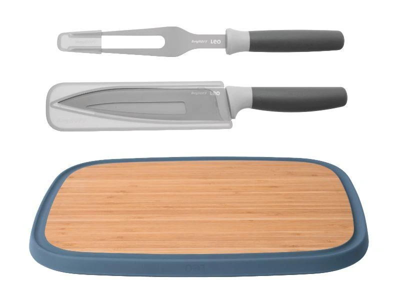 BergHOFF Leo 3pc Complete Carving Set With Cutting Board 3 BergHOFF Leo 3pc Complete Carving Set With Cutting Board