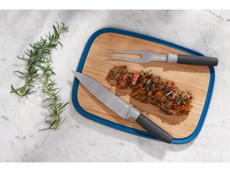 BergHOFF Leo 3pc Complete Carving Set With Cutting Board 4 BergHOFF Leo 3pc Complete Carving Set With Cutting Board - Image 2