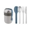 BergHOFF Leo To-Go Set, Grey And Blue 1 BergHOFF Leo To-Go Set, Grey And Blue -BergHOFF Shop BergHOFF 3950235 1