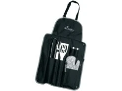 BergHOFF Cubo 9Pc Stainless Steel BBQ Set With Wrap