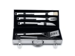 BergHOFF Cubo 6Pc Stainless Steel BBQ Set With Case