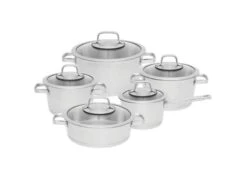 BergHOFF Manhattan 10Pc Stainless Steel Cookware Set