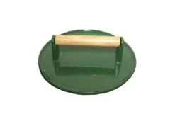BergHOFF 9" Cast Iron Steak Press, Green