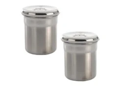BergHOFF Essentials 2Pc Stainless Steel Salt & Pepper Set