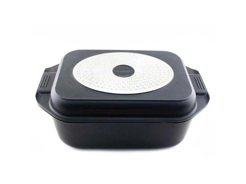 BergHOFF Scala Nonstick Double Roasting Pan 17"x8.6" 3 BergHOFF Scala Nonstick Double Roasting Pan 17"x8.6"