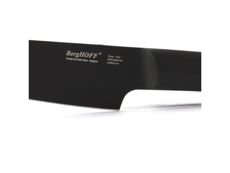 BergHOFF Ron 4.75" Vegetable Knife, Black 4 BergHOFF Ron 4.75" Vegetable Knife, Black - Image 2