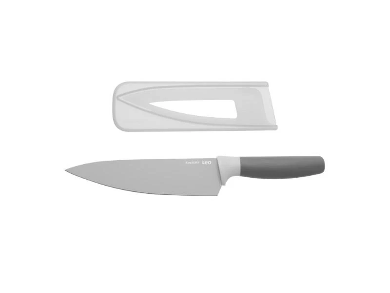 BergHOFF Leo 7.5" Stainless Steel Chef Knife, Gray 4 BergHOFF Leo 7.5" Stainless Steel Chef Knife, Gray - Image 2