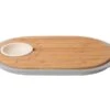 BergHOFF Leo 15.25" 2-sided Tapas Cutting Board With Tray, Gray -BergHOFF Shop Berghoff 3950060 1