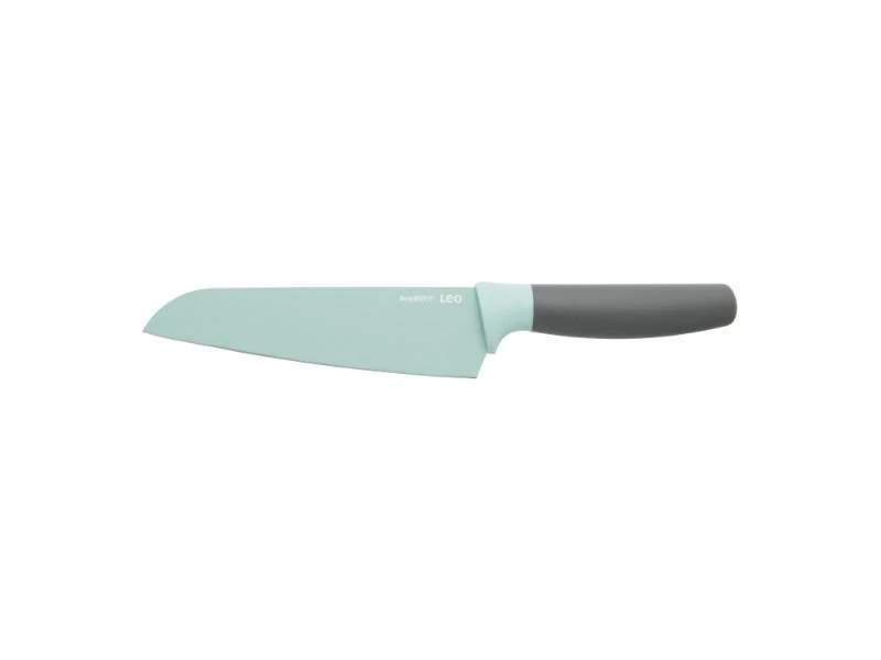 BergHOFF Leo 6.75" Stainless Steel Santoku Knife, Mint 3 BergHOFF Leo 6.75" Stainless Steel Santoku Knife, Mint