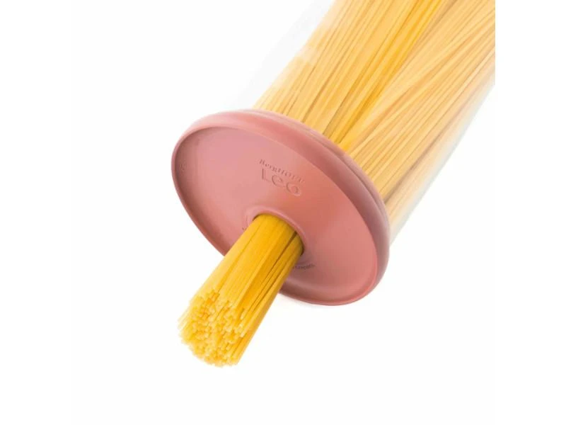 BergHOFF Leo 2Qt Glass Pasta Container, Pink 4 BergHOFF Leo 2Qt Glass Pasta Container, Pink - Image 2