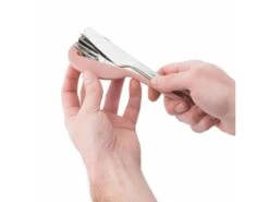 BergHOFF Leo 4Pc SS Travel Flatware Set, Pink