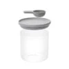 BergHOFF Leo 5" Glass Food Container With Spoon, Grey 2 BergHOFF Leo 5" Glass Food Container With Spoon, Grey -BergHOFF Shop Berghoff 3950137 1