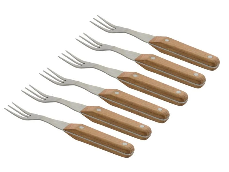 BergHOFF CollectNCook Stainless Steel Steak Fork, Set Of 6 4 BergHOFF CollectNCook Stainless Steel Steak Fork, Set Of 6 - Image 2